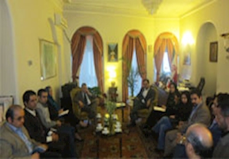 حضور هیئت دیپلماتیک - دانشگاهی فرانسوی در مرکز مطالعات استراتژیک خاورمیانه