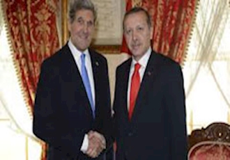 سفر جان کری به ترکیه و تلاش جهت تقویت روابط واشنگتن – آنکارا 