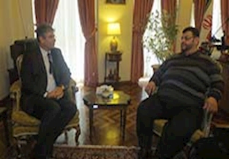 دیدار رئیس مرکز پژوهش های علمی و مطالعات استراتژیک خاورمیانه با سفیر لبنان در تهران